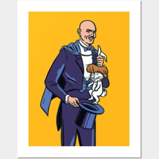 The Magician's Hare - A Bald Dad's Bad Dad Joke Posters and Art